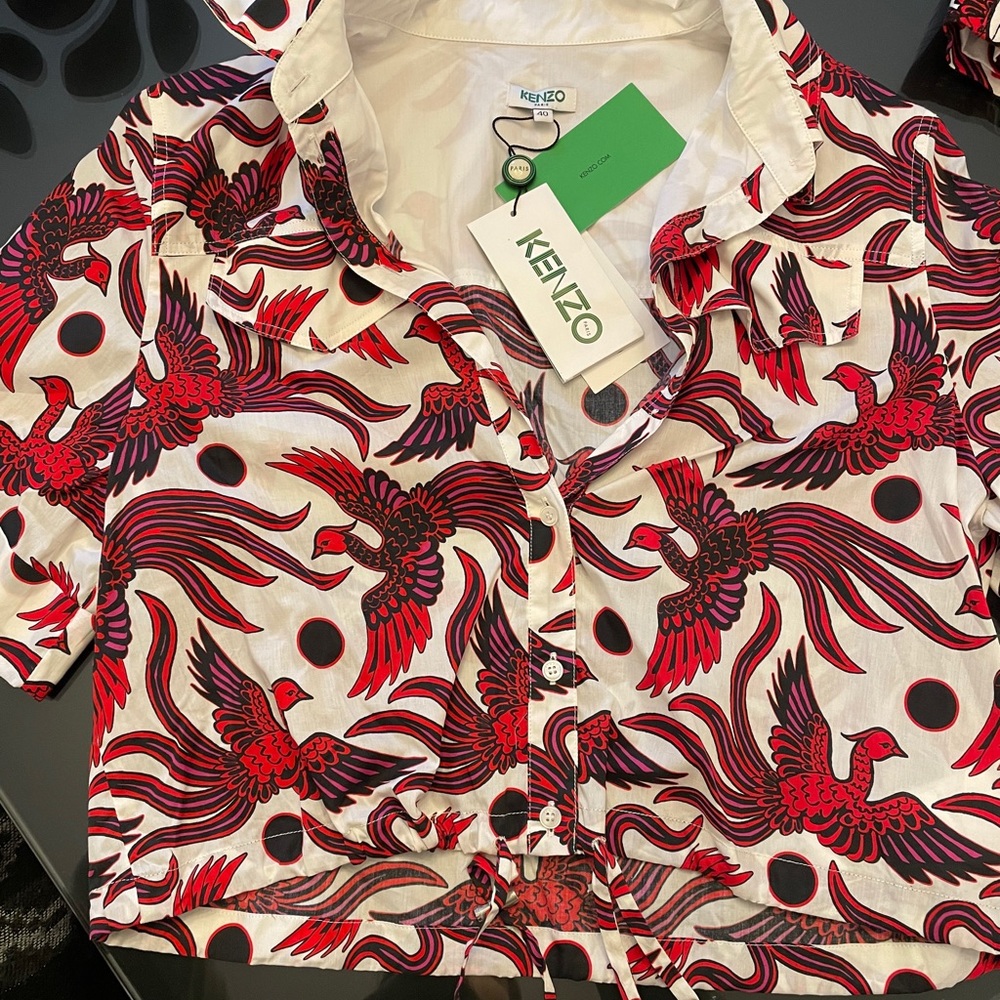 Kenzo shirt and skirt
